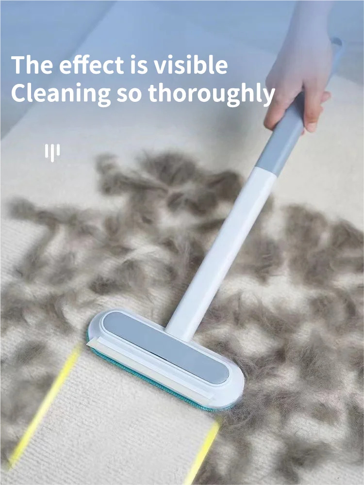 Pet Hair Removal Tool 4-in-1 Hair Removal Furniture Cat Hair Remover for Couch-Pet Hair Removal Car Cloth Furniture Carpet Bed