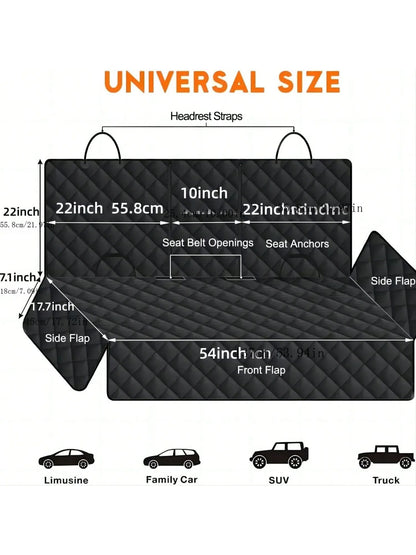 Livaro Premium Waterproof Pet Travel Car Seat Cover